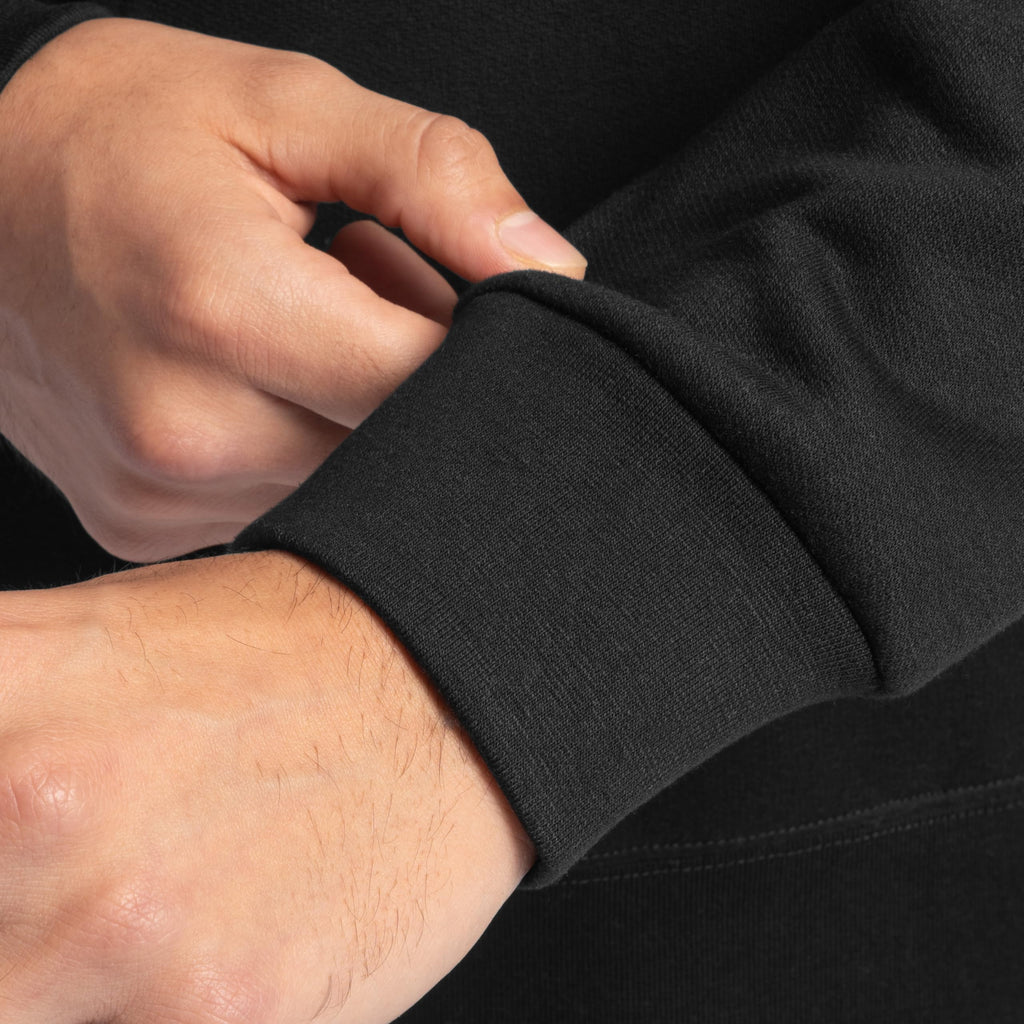 Fruit of the Loom mens Eversoft Fleece Sweatshirts & Hoodies Shirt, Pullover - Black, Large US Talla: L