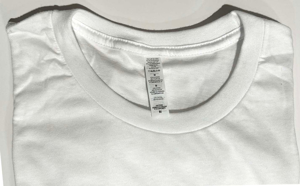 Camiseta manga corta blanco mensaje cristiano Talla M