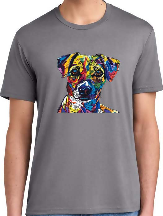 Playera Manga Corta Gris