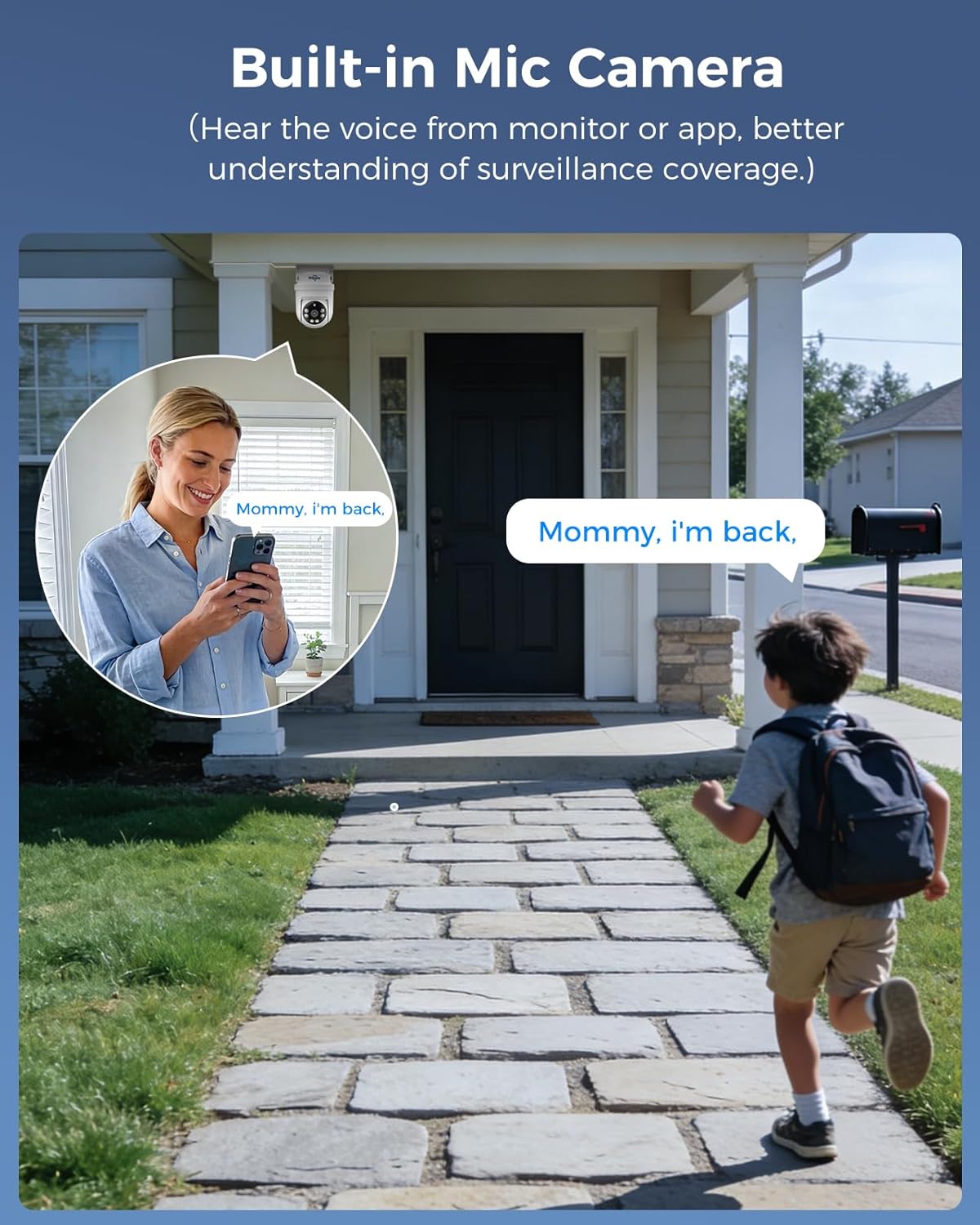 Hiseeu 3K PTZ Wired Security Camera System Outdoor with Color Night Vision,Audio,8 x 5MP IP67 CCTV Cameras,5MP DVR 8CH,360°Coverage,Person/Vehicle Detection,Alarm Spotlight,3TB HDD,24/7 Recording