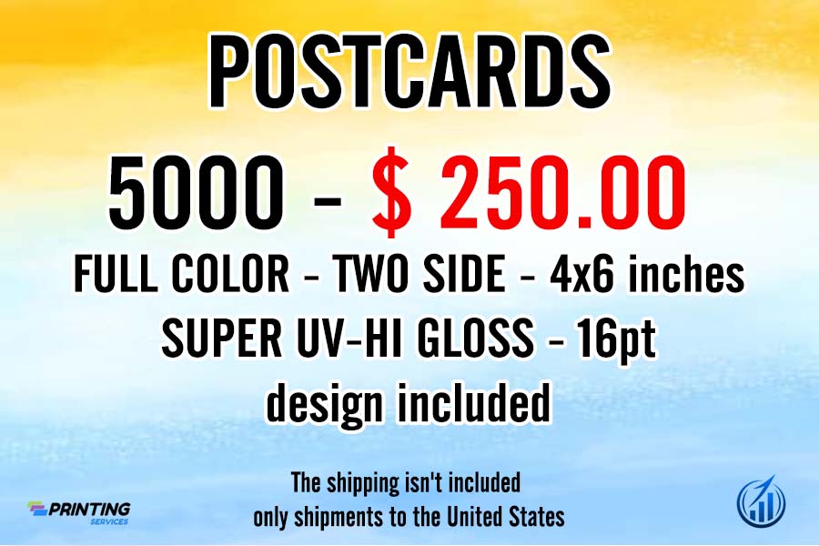 Postcard 5000 - full service in Los Angeles CA